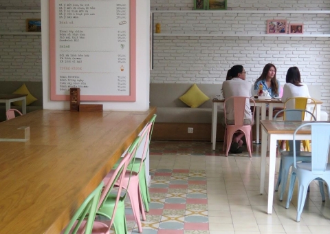 Gạch bông Secoin tại Khách sạn I am Viet Nam 